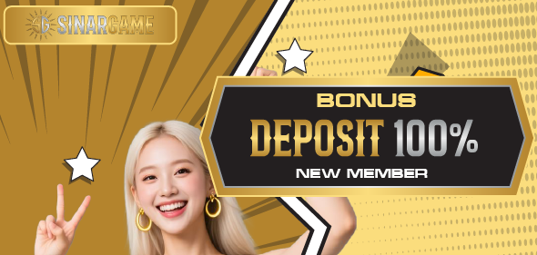 Bonus New Member 100%